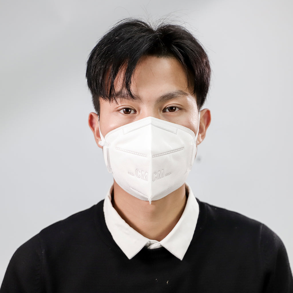 6002A-1 White Mask Without Breathing Valve