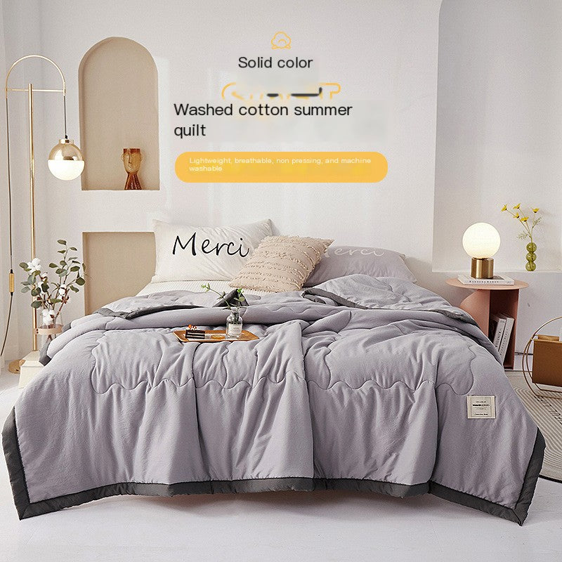 2024 Modern Lightweight Washable Cotton Summer Quilt