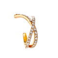 Retro Minimalist Leaf Ear Cuff Earrings for Non-Pierced