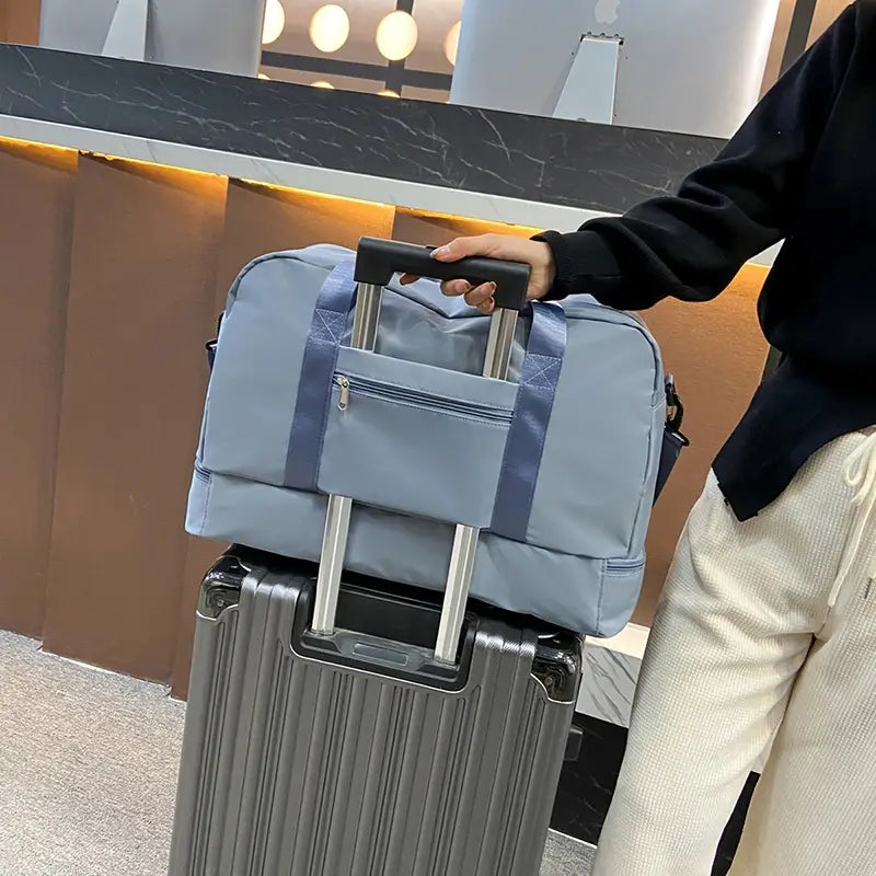 Travel Duffle Bag for Women and Men - Sports Tote