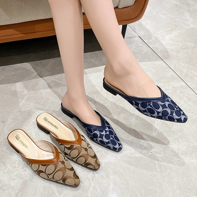 2024 Summer Fashionable High Heel Mules for Women