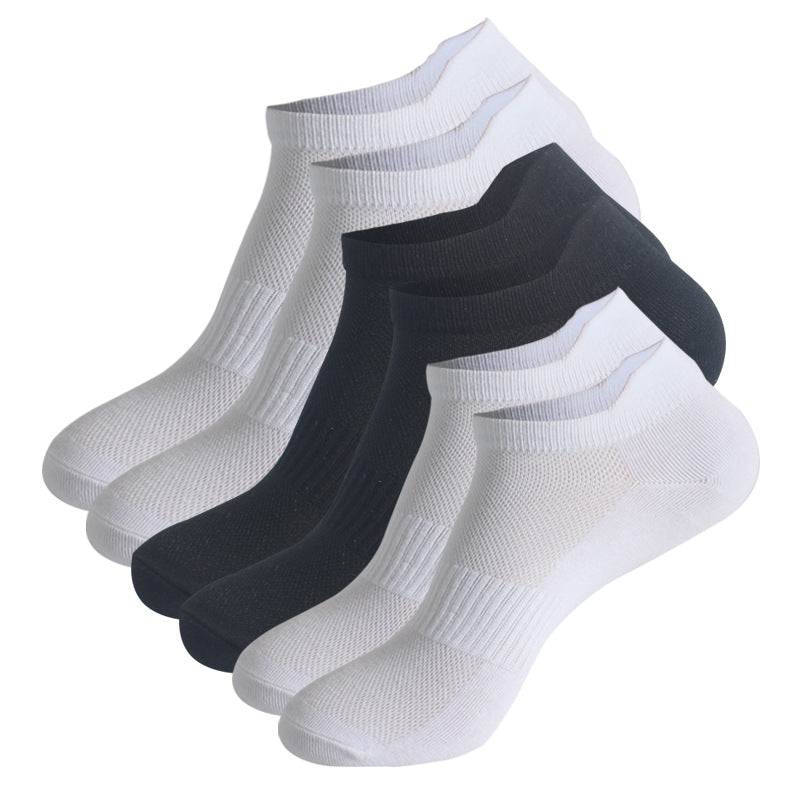 Men's and Women's Thin Cotton Ankle Running Socks