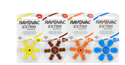 RAYOVAC Hearing Aid Batteries A10 A312 A13 A675 Import