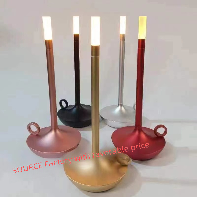 Modern Minimalist USB Rechargeable Touch Candle Lamp