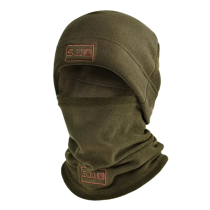 Tactical Fleece Cap with Warm Collar for Outdoor Sports