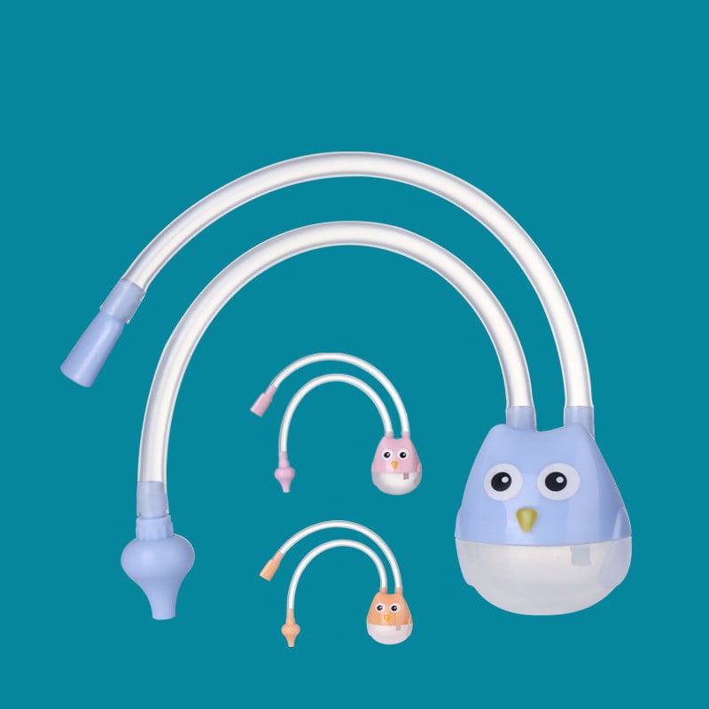 Cartoon Baby Nasal Aspirator and Nose Cleaner