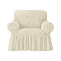 Universal Sofa Cover with Skirt, Durable & Washable