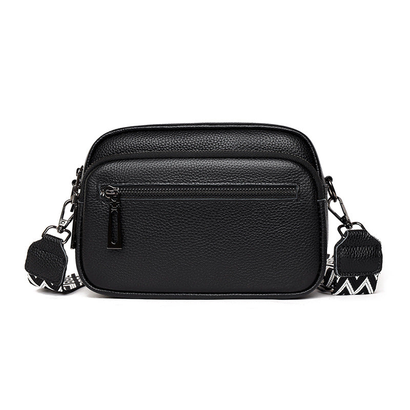 Fashionable Women's Leather Shoulder Crossbody Bag