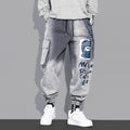 Men's Trendy Gradient Cargo Jeans - Loose Fit Joggers