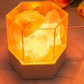 1pc Salt Stone Night Lamp - Creative Bedroom Gift