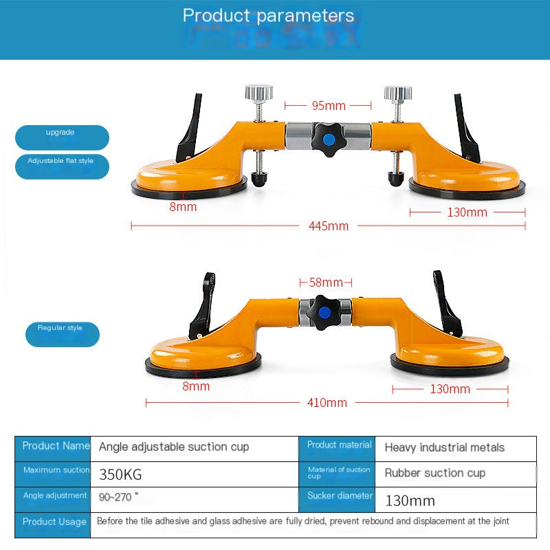 90-Degree Tile Leveling Tool for Glass and Stone