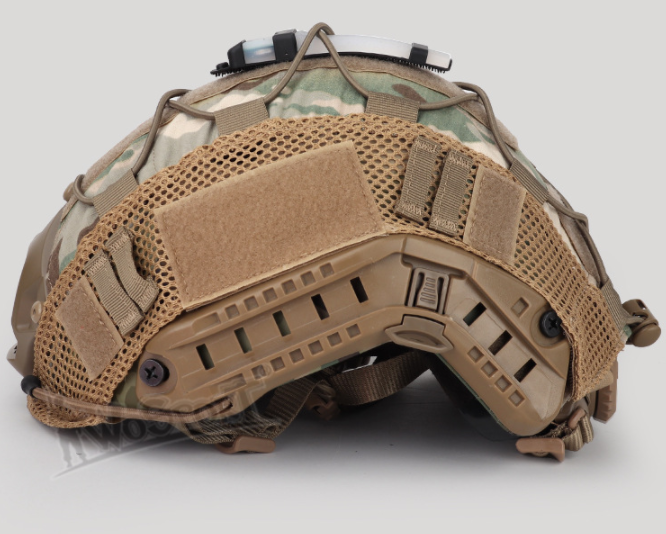 Outdoor CS Helmet Nylon Mesh Cover with Strong Protection