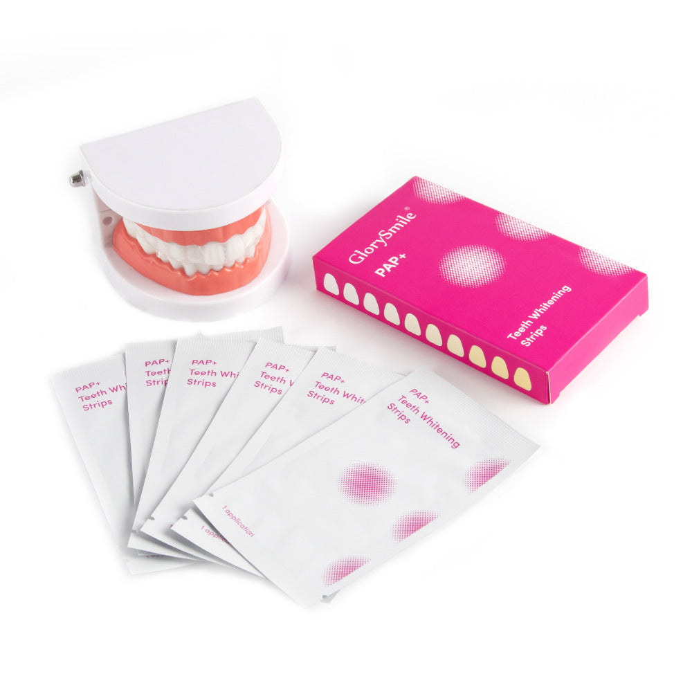 PAP+ 3D Teeth Whitening Strips for Stains and Yellowing