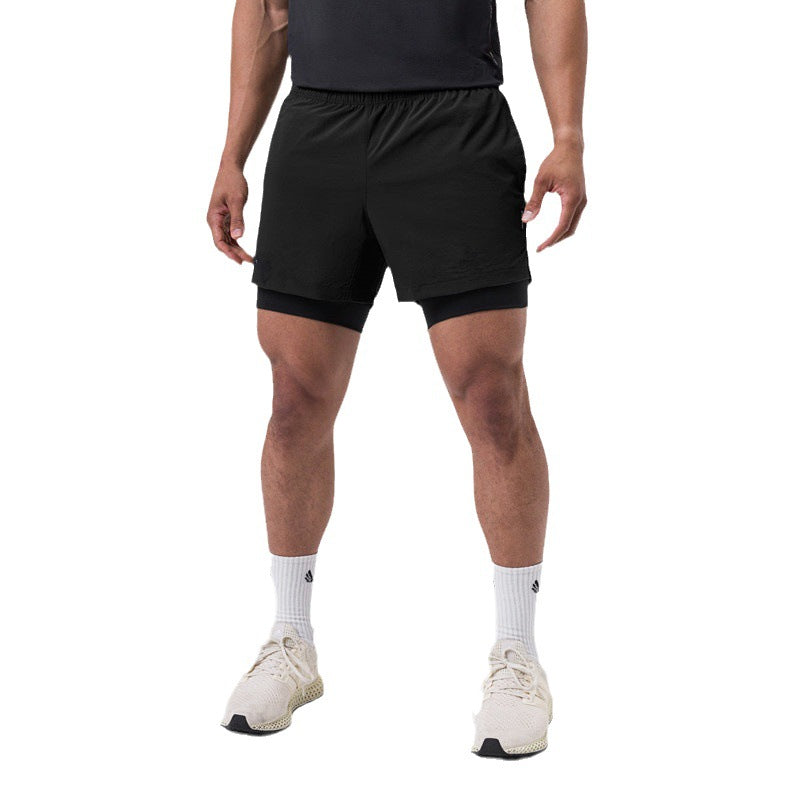 Men's Slim Fit Quick-Dry Nylon Running Shorts