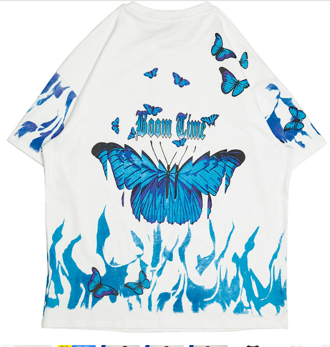 Gu Xi Ni 2020 Men's National Trend Short Sleeve T-Shirt