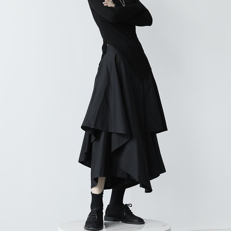 2023 Summer High-Waist Irregular A-Line Skirt for Women