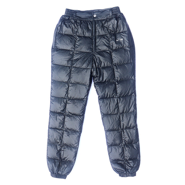 2023 Men's Thick Goose Down Waterproof Hiking Pants