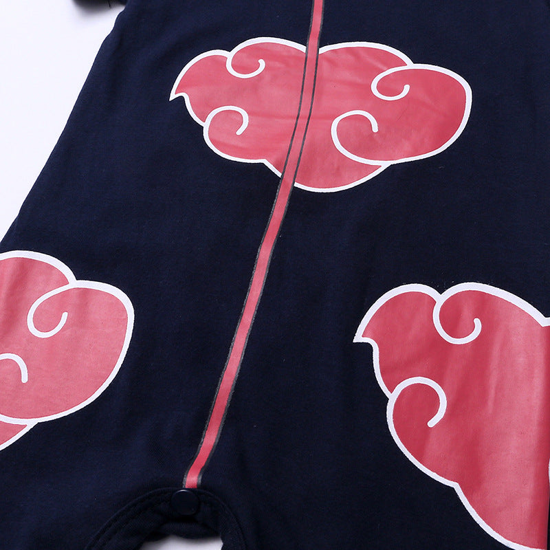 Summer Cartoon Anime Baby Boy Short Sleeve Romper