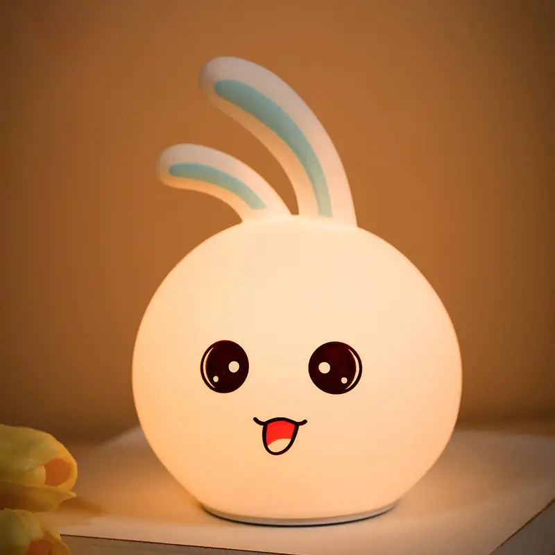 Rabbit Color Changing USB Rechargeable Night Light 17"x12"