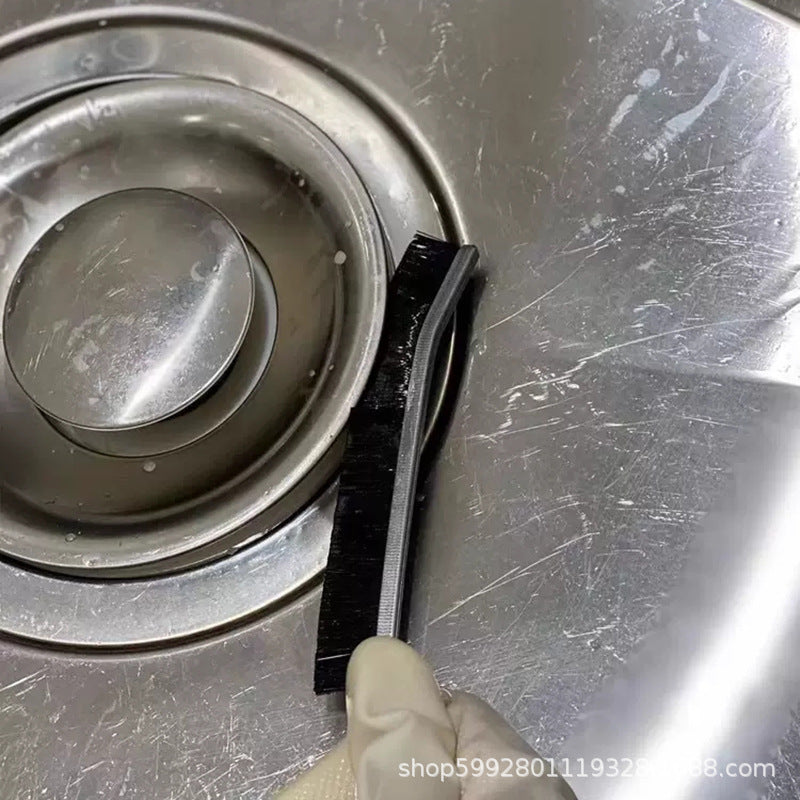Alloy Multi-Function Dust Brush for Kitchen and Bathroom