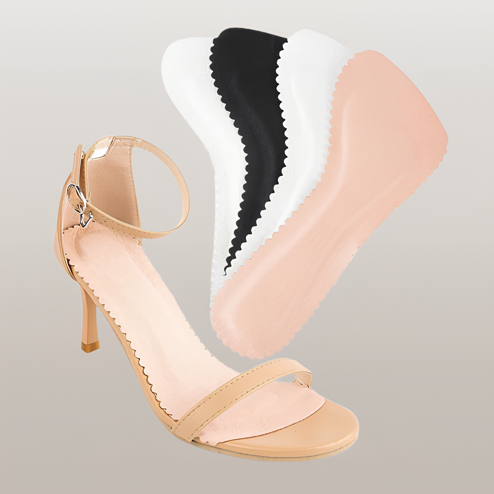 Self-Adhesive Pigskin Insoles for High Heels and Sandals