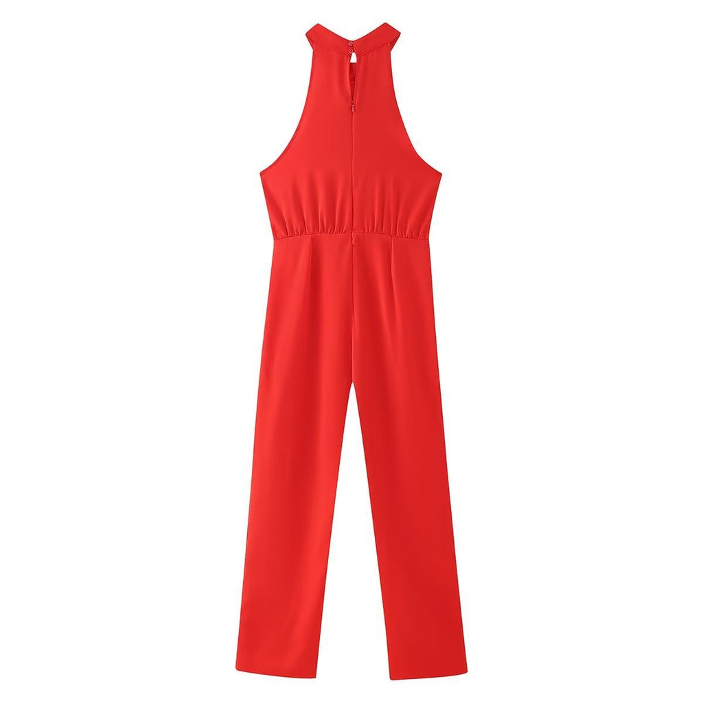 Wholesale 2023 Winter Sleeveless High Waist Jumpsuit