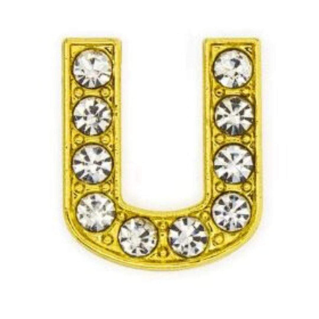 Pavé Letters -Gold Charms