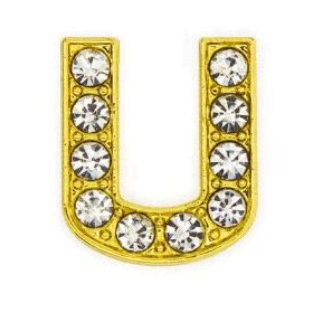 Pavé Letters -Gold Charms