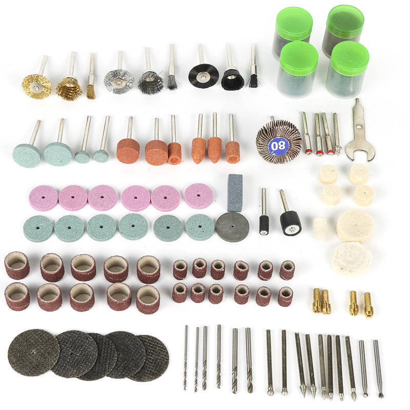 161PC Electric Grinding Accessories Set for Cutting & Polishing