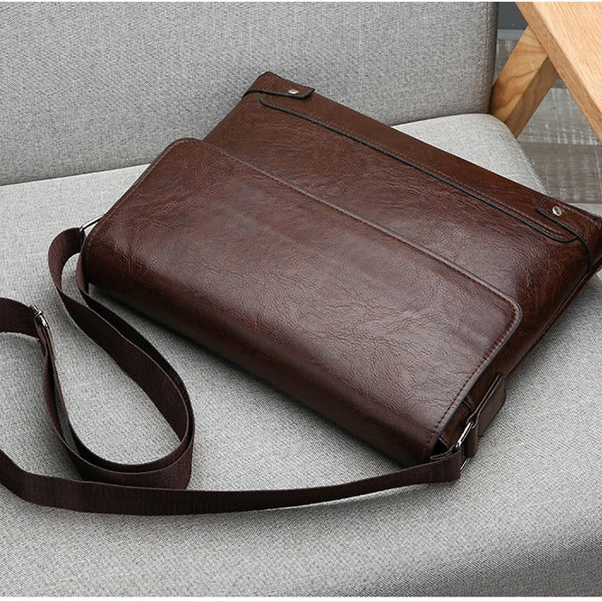 Stylish Large Capacity Men's Shoulder Crossbody Bag