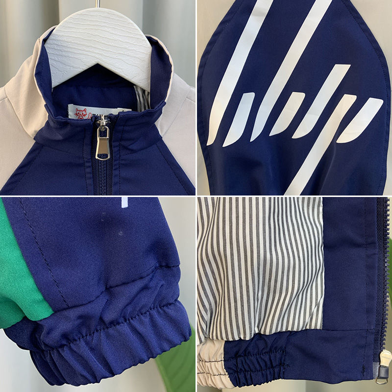 Autumn Spring Baseball Jacket for Kids 2-12 Years