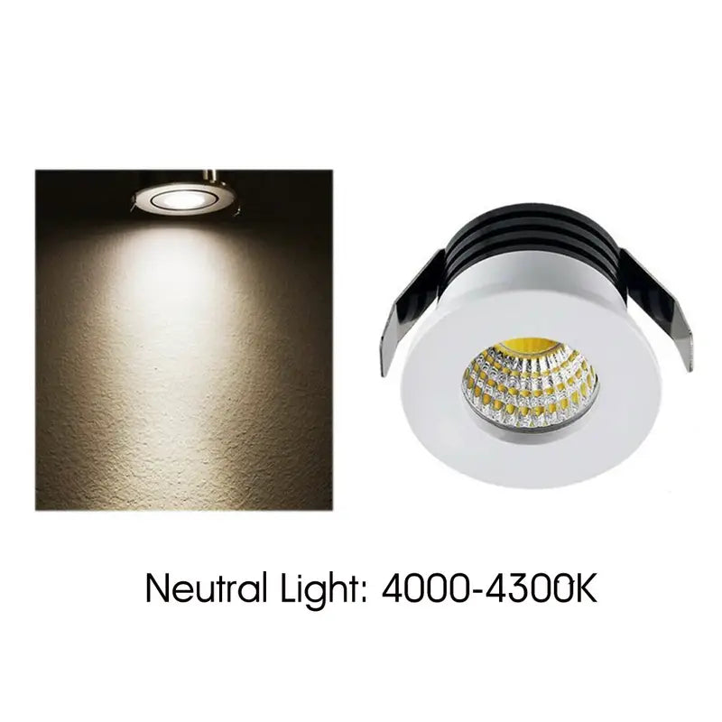 Small LED Light for Indoor/Outdoor Step Wall Lighting