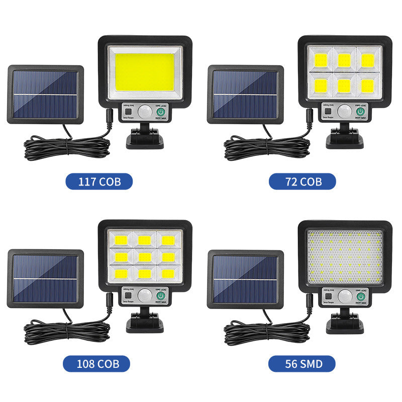 New Solar Split Human Body Induction Outdoor Light