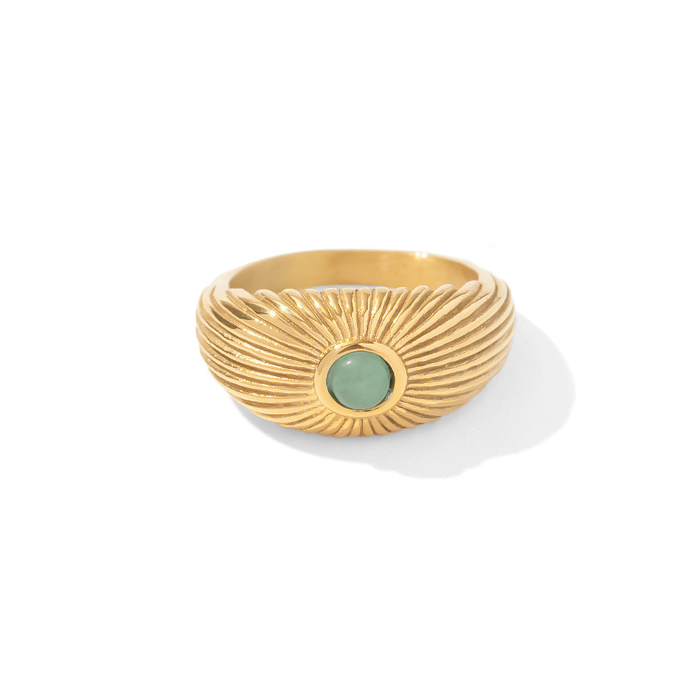 French Vintage Style Women's Jewelry Ring