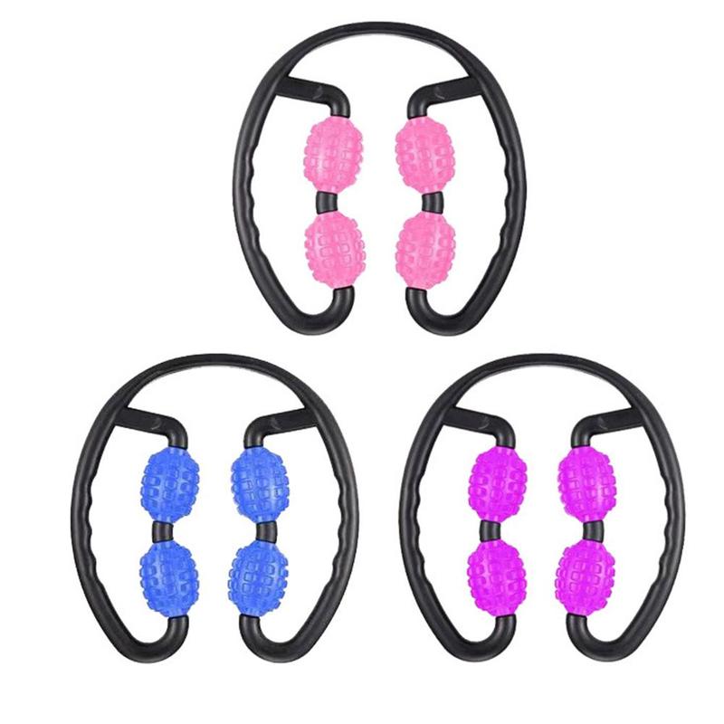 Circular Leg Trainer with Muscle Massage Roller