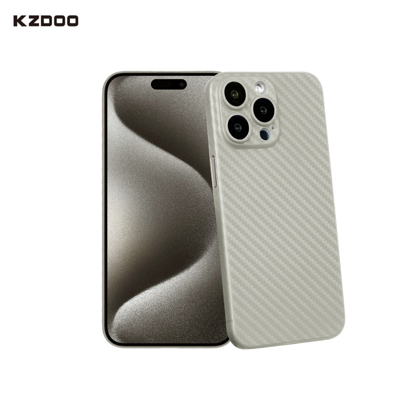 KZDOO Air Carbon Fiber Case for iPhone 15 Pro Max