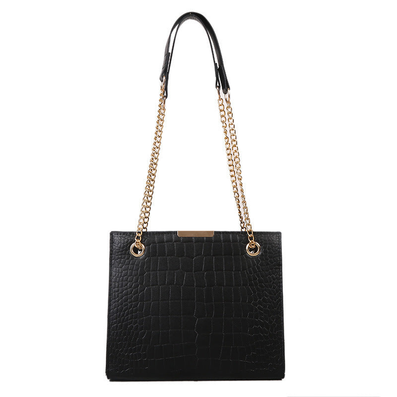 Trendy Women's Shoulder Bag with Chain - 2023 Collection