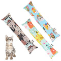 BINGPET 3 Pcs Catnip Toy Cat Kicker Toys Durable and Bite Resistant Cat Chew Toy Filled with Natural Catnip Indoor Kitty Kick Pillow Toy with Cute Printing