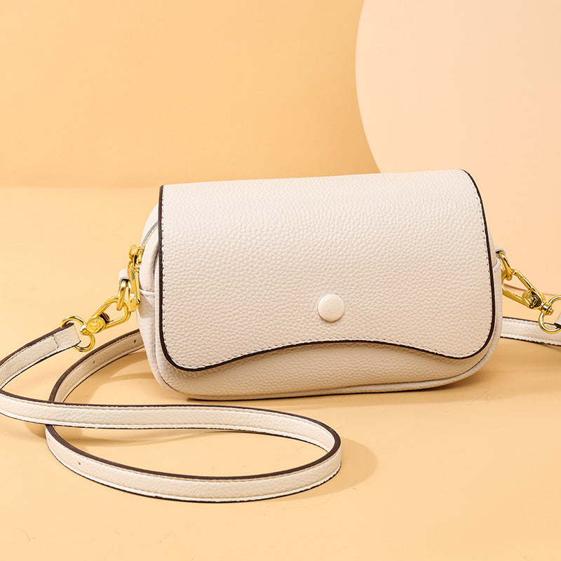 2023 Women's Genuine Leather Crossbody Bag - Versatile