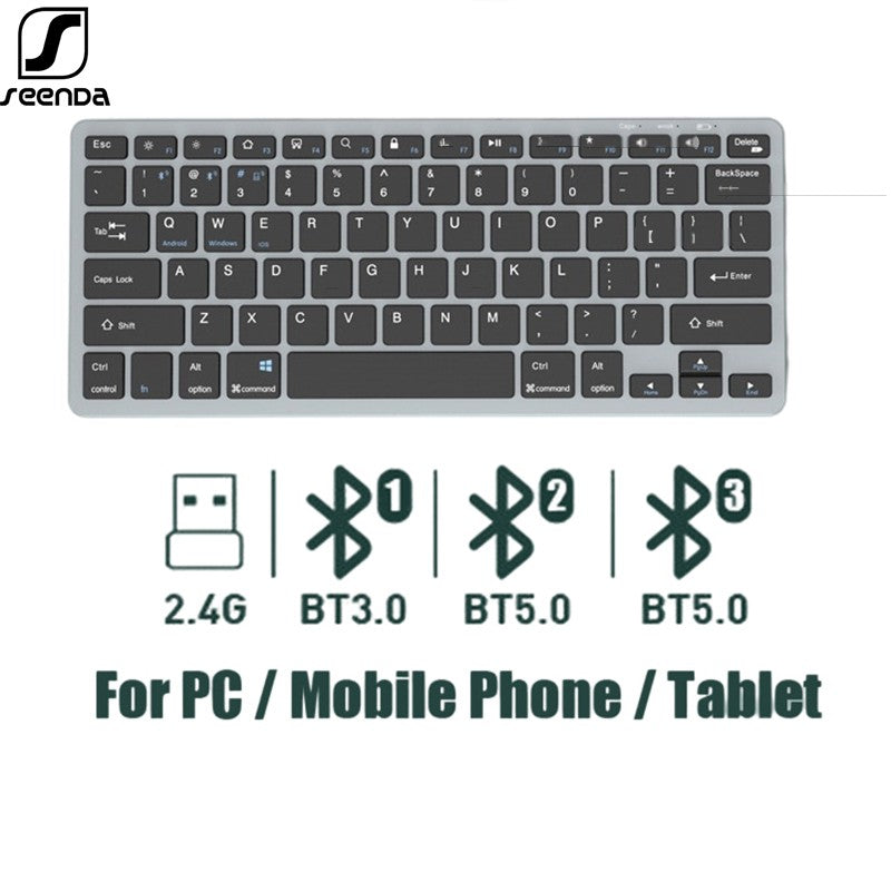 2.4G Scissor Feet Keyboard for Office and Laptop