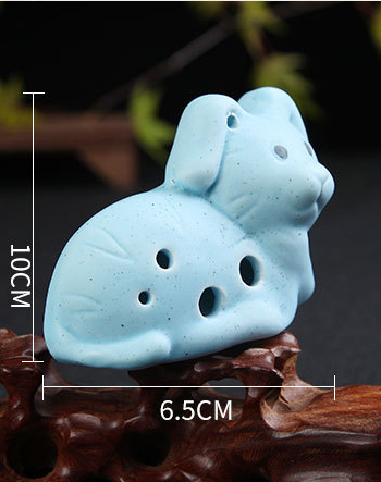 6-Hole Zodiac Dog Series Ocarina - Creative Gift