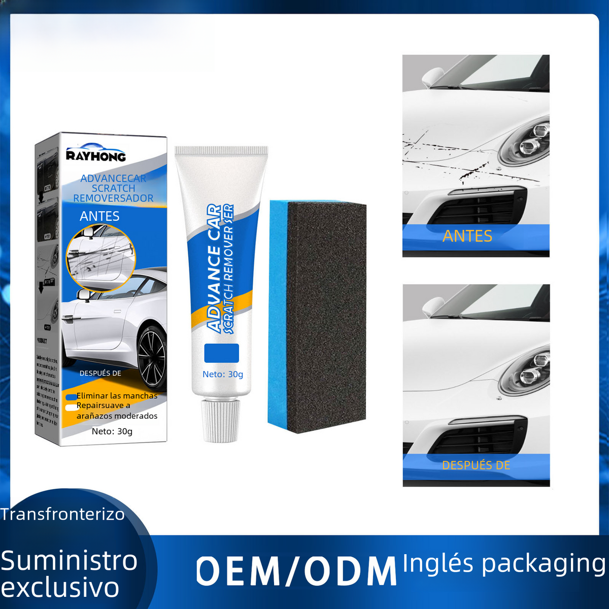 Rayhong Car Scratch Repair Kit for Minor Scratches