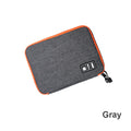 Dual-Layer Digital Cable Organizer Bag for Electronics