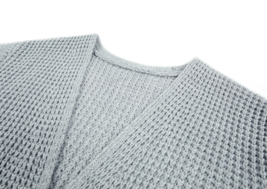 Women's Knitwear Cardigan with Solid Pockets