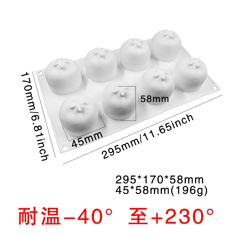 Silicone Fruit Mousse Cake Molds for DIY Baking