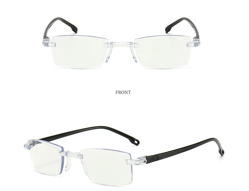 Auto-Focus 100-700 Degree Reading Glasses, Anti-Radiation