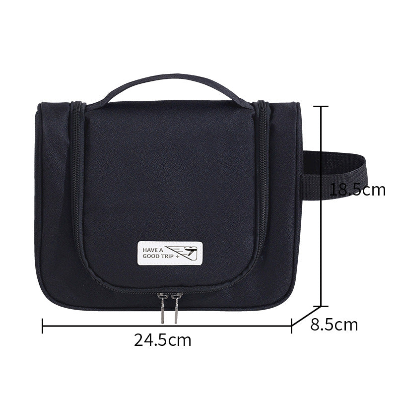 "New Travel Toiletry Bag with Large Capacity & Hook"