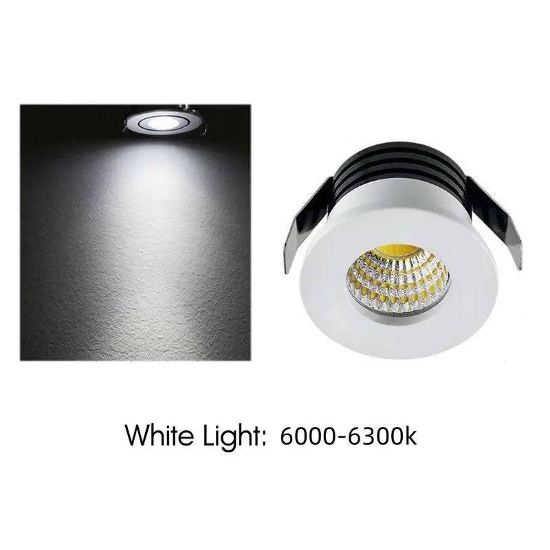 Small LED Light for Indoor/Outdoor Step Wall Lighting