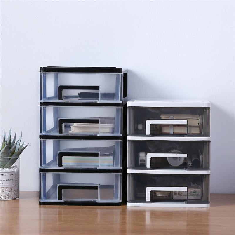 Transparent Desktop Storage Box