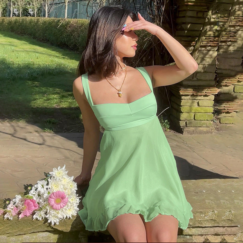 2022 Summer Fashion Women's Loose Mesh Dress